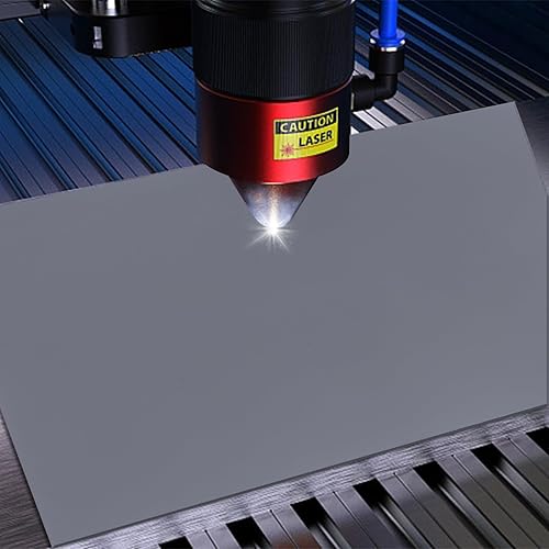 Miniatura 5 de Frddiud Hojas de sellos de goma para máquina de grabado láser, 2 alfombrillas de goma suave para grabado de tamaño A4 para cortador láser para hacer