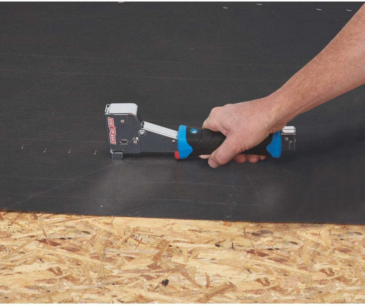 Channellock Hand Stapler and Tacker 307331 - Heavy Duty Hammer Tacker, Manual Operation - Unit