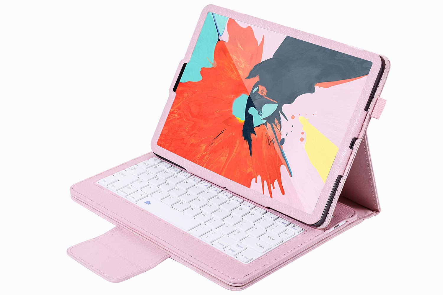 iPad - 第3世代iPad Pro 12.9 インチ　キーボード、スタンド付き Amazon | iPad Pro 12.9 第三世代 レザーケース付き Bluetooth
