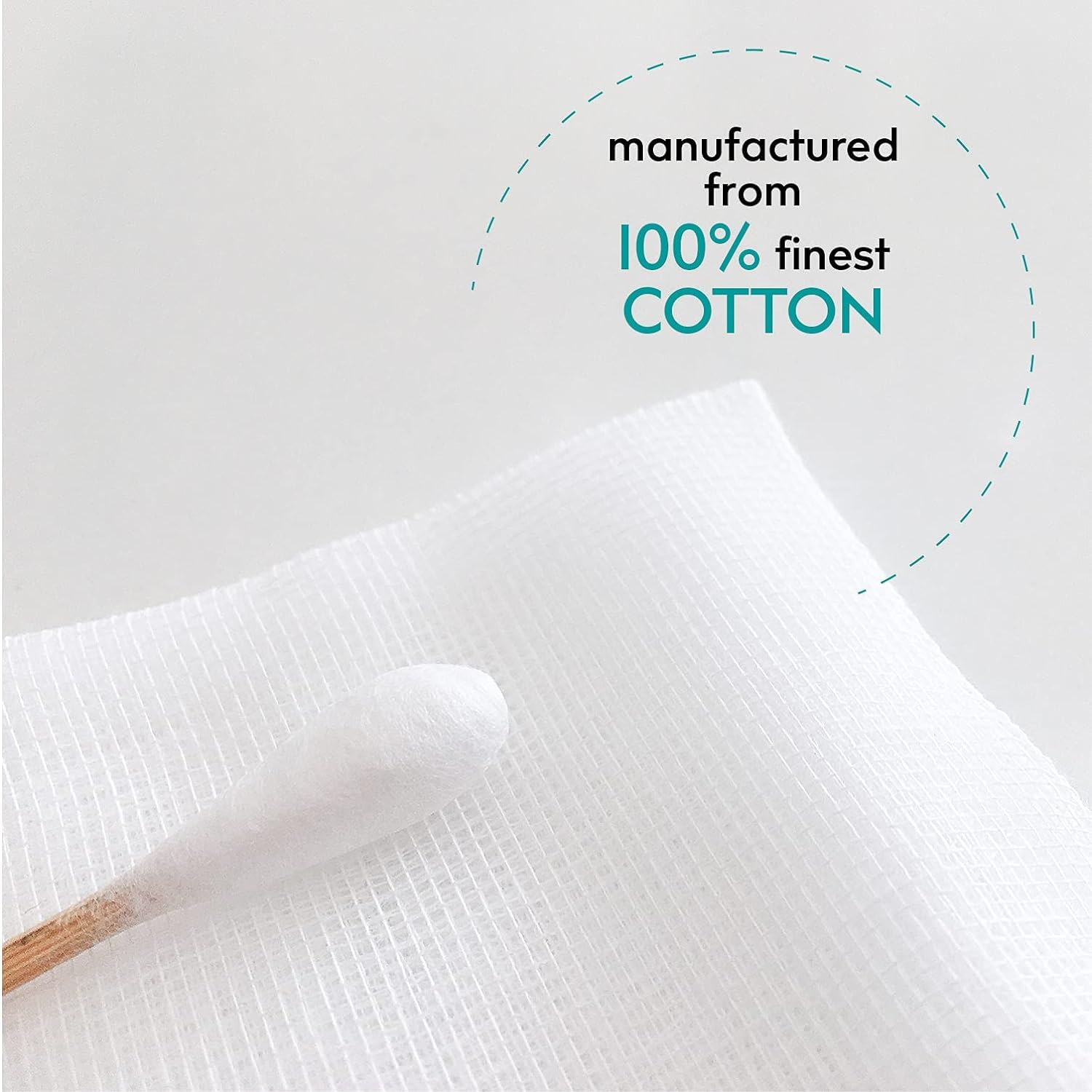 50 Sachets de 100 Compresses Non tissée Non stérile (7,5 x 7,5 cm)