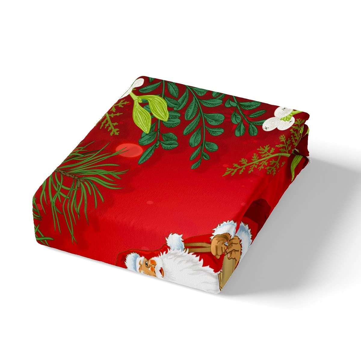 ROOMLOOV Set di biancheria da letto a tema natalizio, regalo di Natale