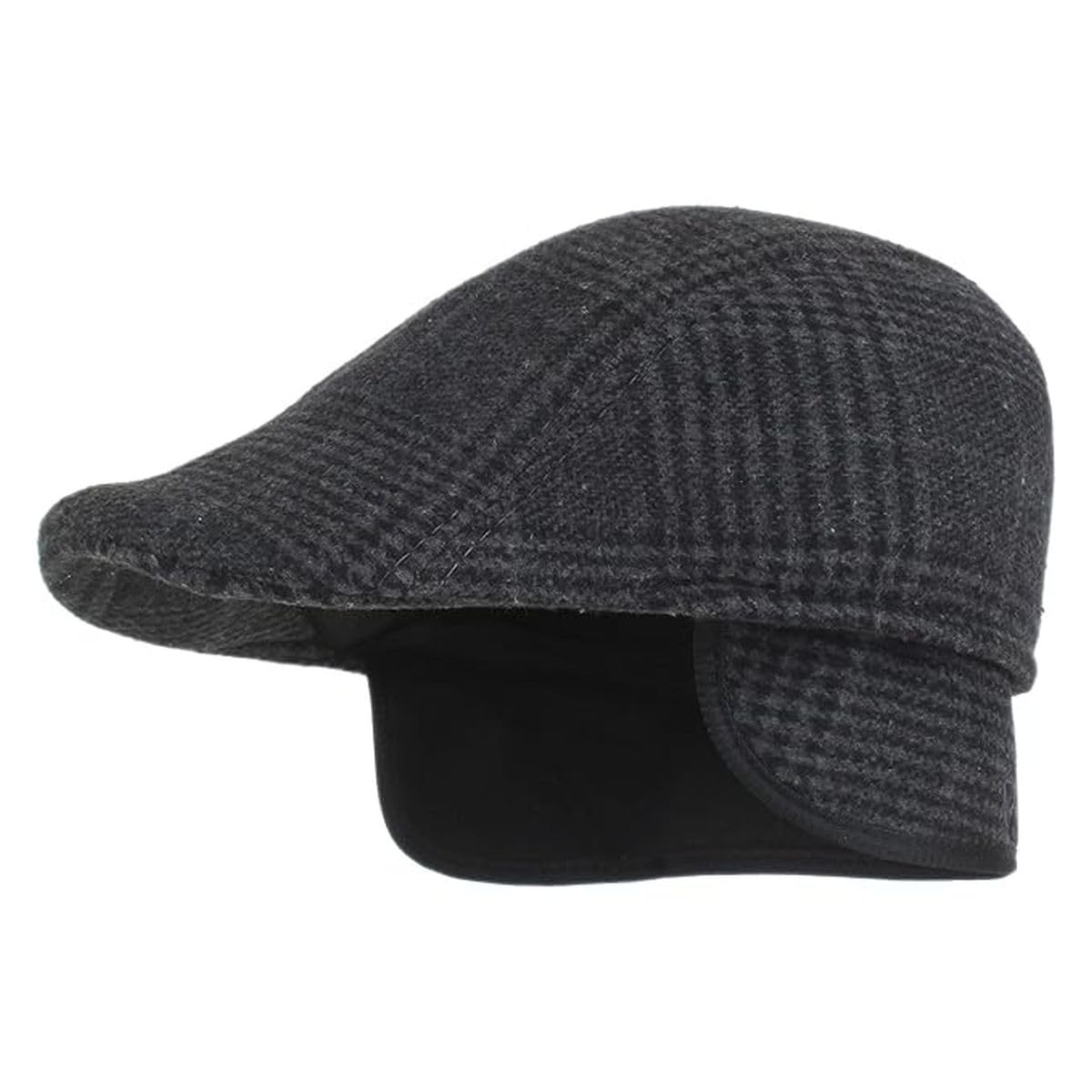 teemoods Checkered Golf Flat Cap - Timeless Unisex Newsboy Cap with Sun Protection Visor, Evergreen Colors, Comfortable & Breathable 35/65 Cotton-Polyester, Adult Fit-picture-41