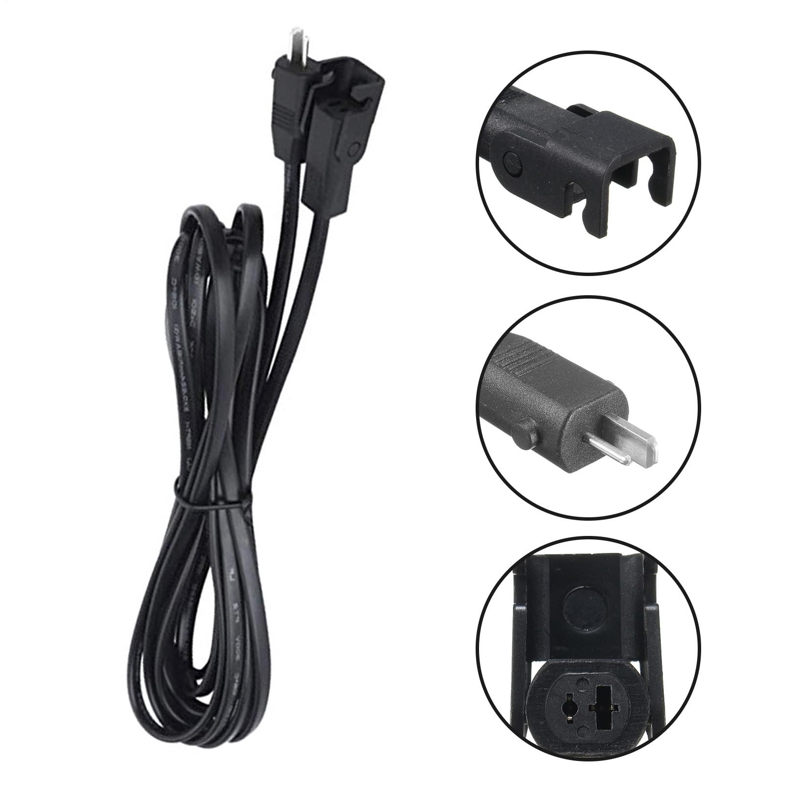 Cable de alimentación reclinable 6.5 pies para silla de elevación eléctrica, conector de control