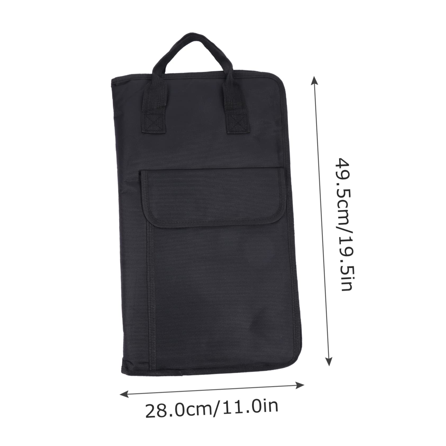 BESPORTBLE Drum Stick Bag Compact Holds Sticks Mallets Brushes Teaching Materials