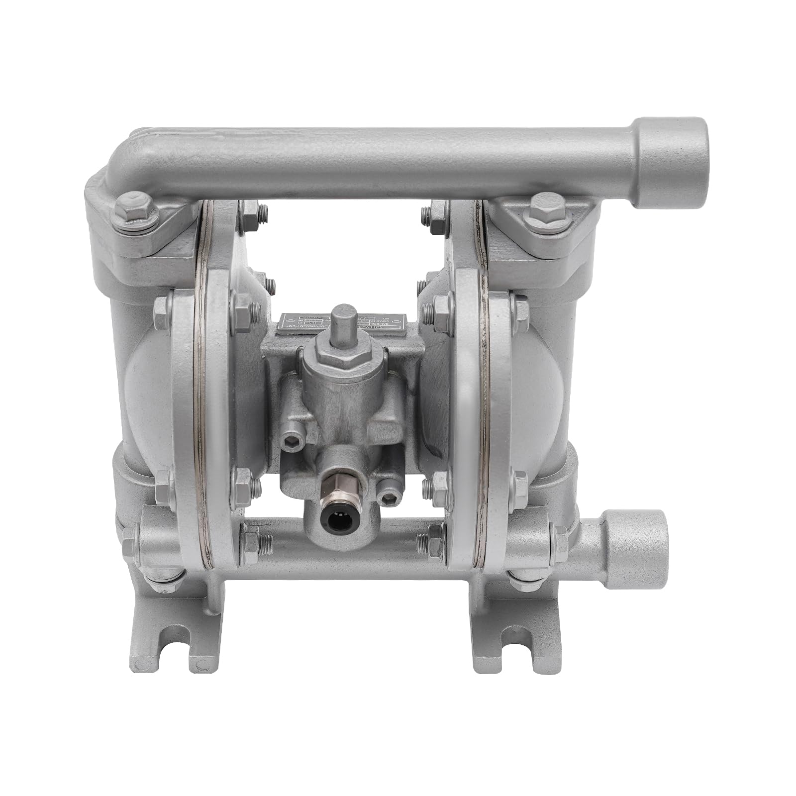 Luftbetriebene Doppelmembranpumpe Druckluft Pneumatik Pneumatische Altölpumpe Druckluftmembranpumpe Membran-Pumpen Fasspumpe Wasserpumpe für Erdöl, Diesel, Öl und Flüssigkeiten
