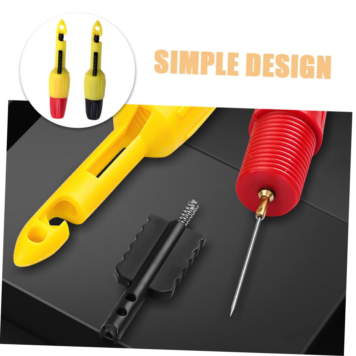 SHINEOFI 2 Ensembles Aiguilles De Test Isolées Pour Multimètre Outils De Automobile Probe De De Circuit Electrique Accessoires De Réparation Efficaces 4 Pièces * 2