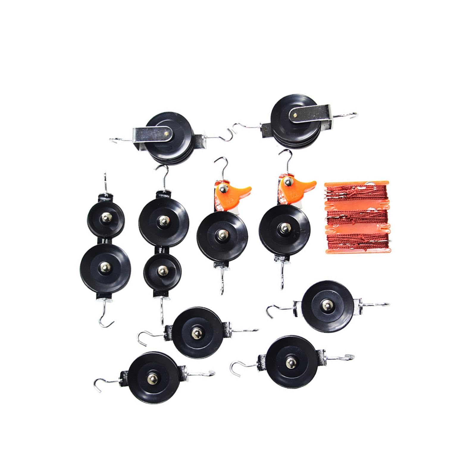 de Poleas, Kit de Poleas, Material de Juguete para Experimentos de Física, Aprendizaje de Ciencias, Función de Bricolaje, Fácil de Instalar, a, Juego de 11 Piezas.