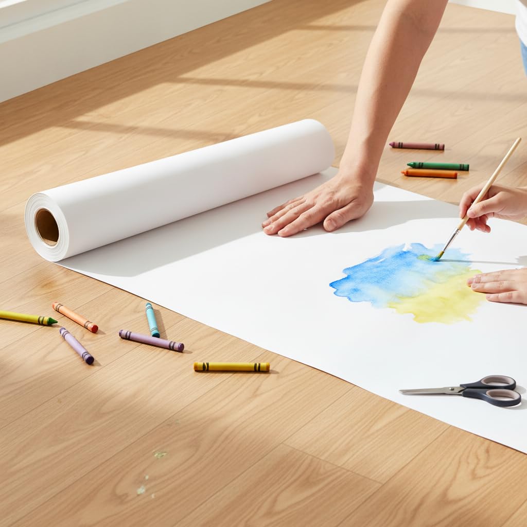 Carta da Disegno in Rotolo per Bambini, 20m x 44cm