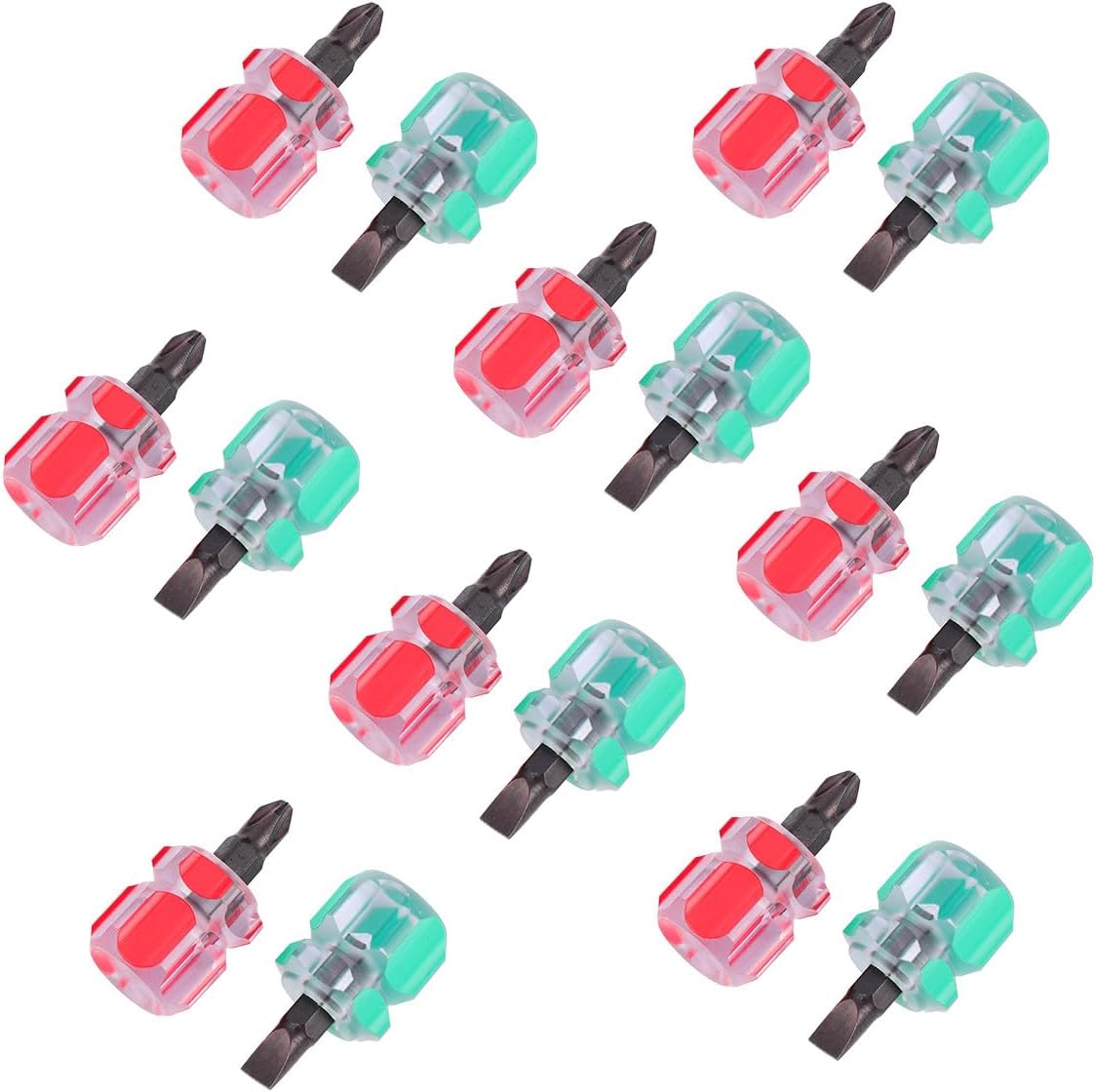 10 Piece Mini Screwdriver Set for Tight Space Repairs Steel