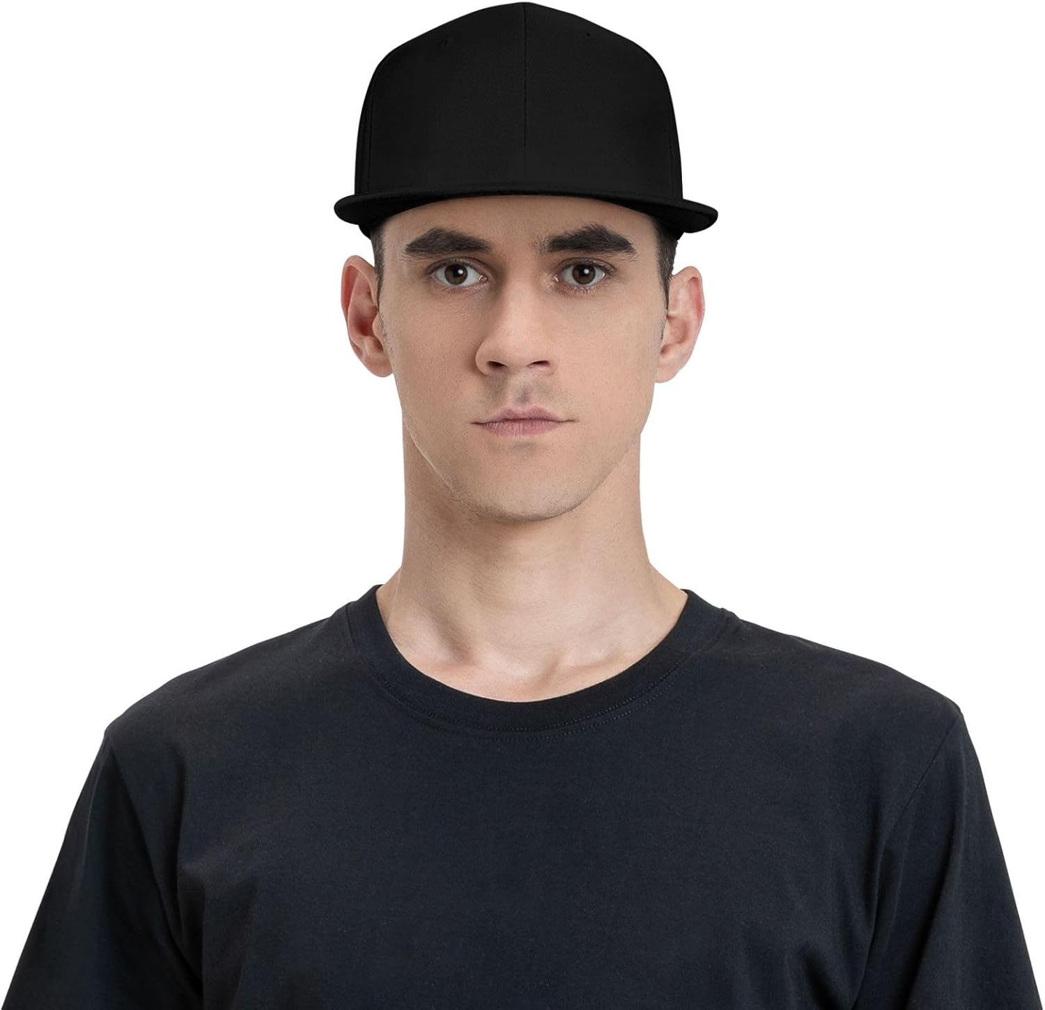 Custom Hip Hop Plain Snapback Hats, Personalized Flat Brim Baseball Caps Add Photo Text Logo for Men Women, 18 Colors - Image 7