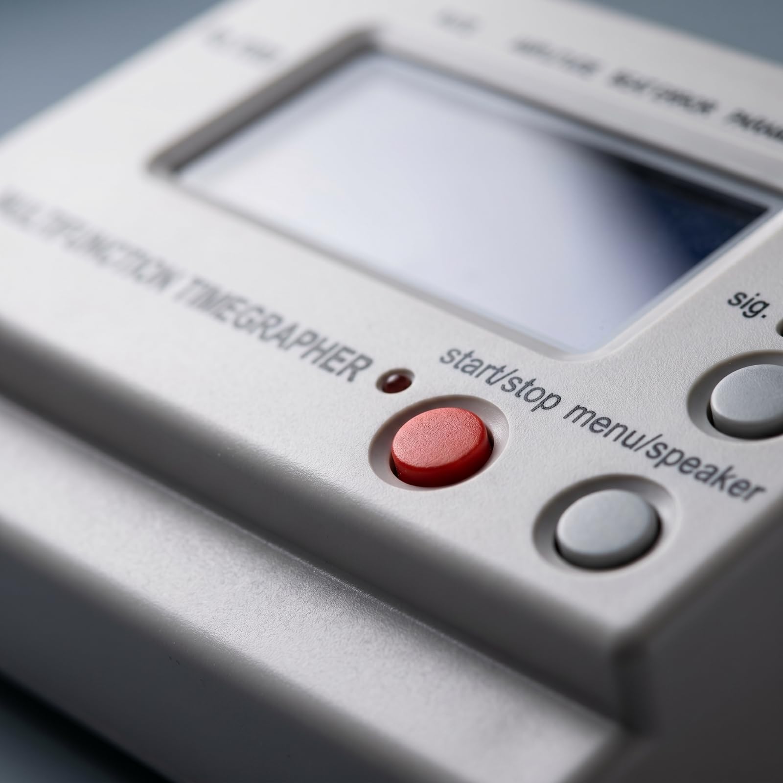 Uhr Prüfgerät Uhrtester Zeitwaage Reguliergerät mit Elektronischer Messung Anzeige von Gang Amplitude Und Abfallfehler Einstellbarem Hebewinkel für Uhrmacher Werkstatt Reparatur