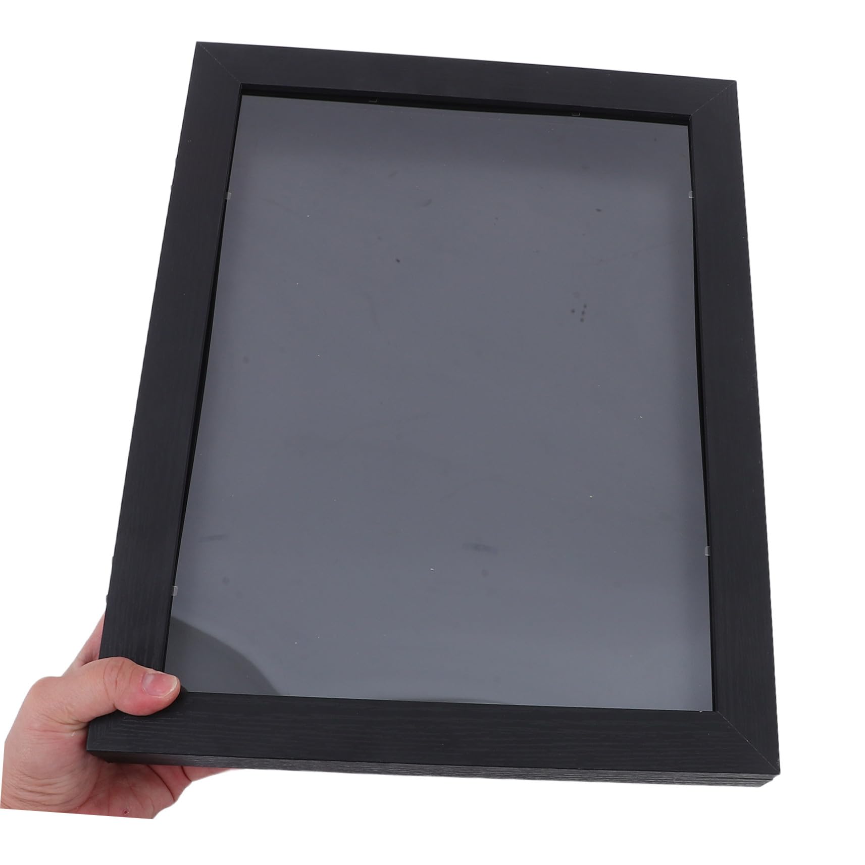 Genérico Marco De Camiseta De Fútbol, ​​caja De Memoria De Exhibición De Marco De Imagen De Caja Profunda 3D De Madera Extra Profunda, Duradera Y Práctica For Exhibir Camisetas