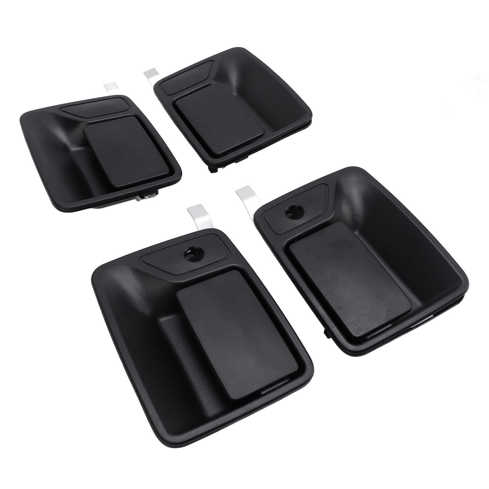 4-pakowy zestaw klamek do drzwi zewnętrznych Część zamienna kompatybilna z F-450 F-550 Super Duty F-650 F-750 Excursion