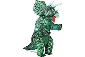 Blow-Up Dino Onesie: Rule Halloween in an Inflatable Dinosaur Costume