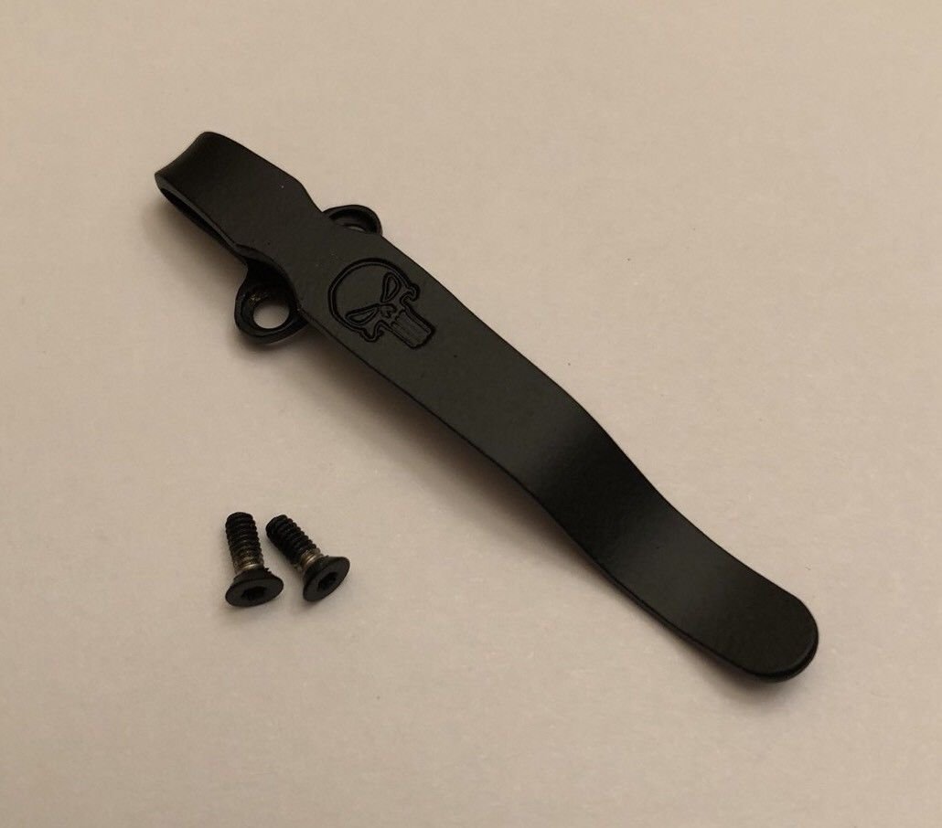 Black Titanium Deep Carry Pocket Clip For Benchmade 551 553 550 551BK 550SBK 553BK Griptilian Knife