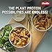 Barilla Chickpea Rotini Pasta, 8.8 oz (Pack of 10) - Vegan, Gluten Free, Non GMO & Kosher Made with Plant Based Protein