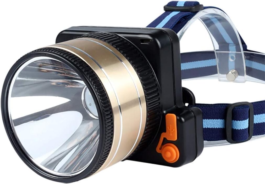 SDGH Headlamp Flashlight, Headlight with Red Light, Water