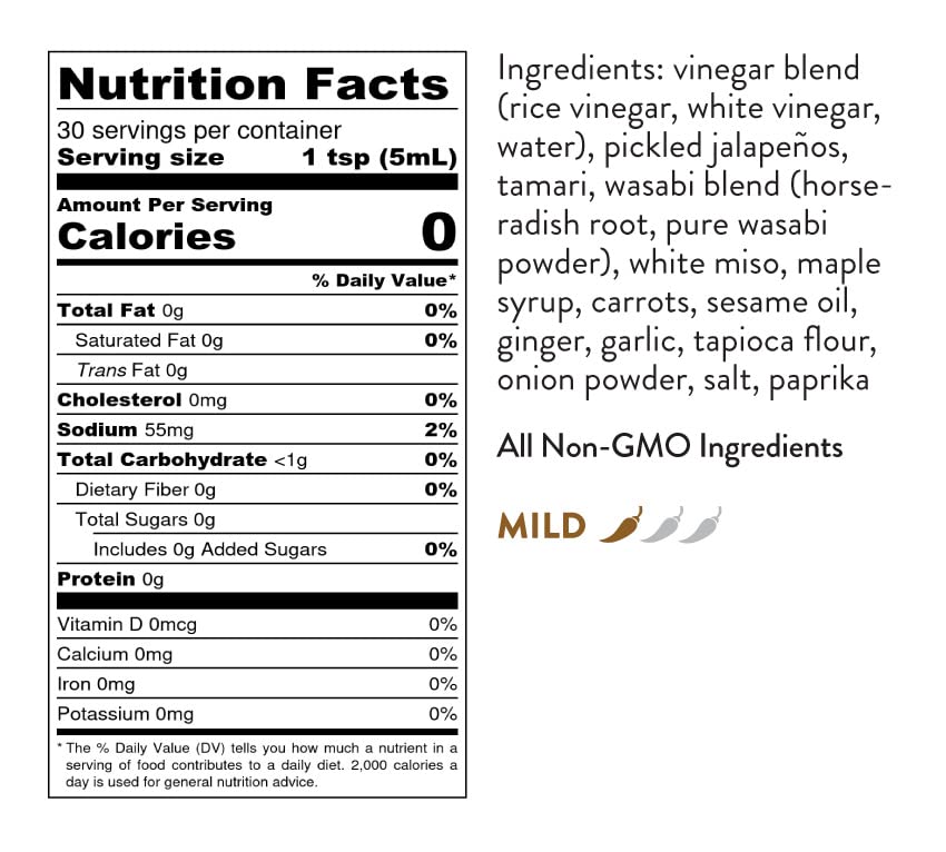 Miniatura 6 de Seed Ranch - Salsa Everything But The Sushi & Dumplings - Salsa de inmersión y remojo salada y suave - Sin gluten - Jengibre, Miso, Wasabi