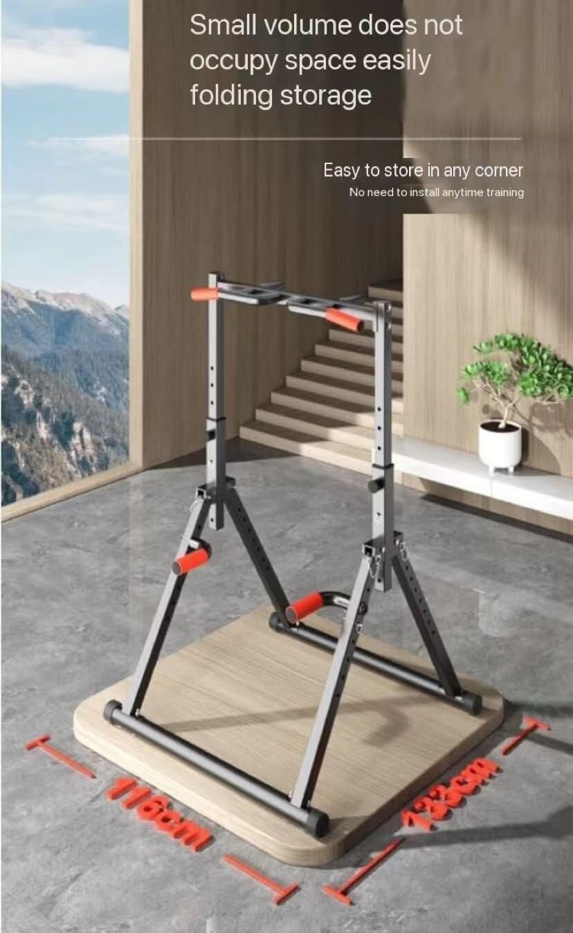 Folding Horizontal Bar Multi-Functional Indoor Home Household Steel Pipe Telescopic Pull-up Device