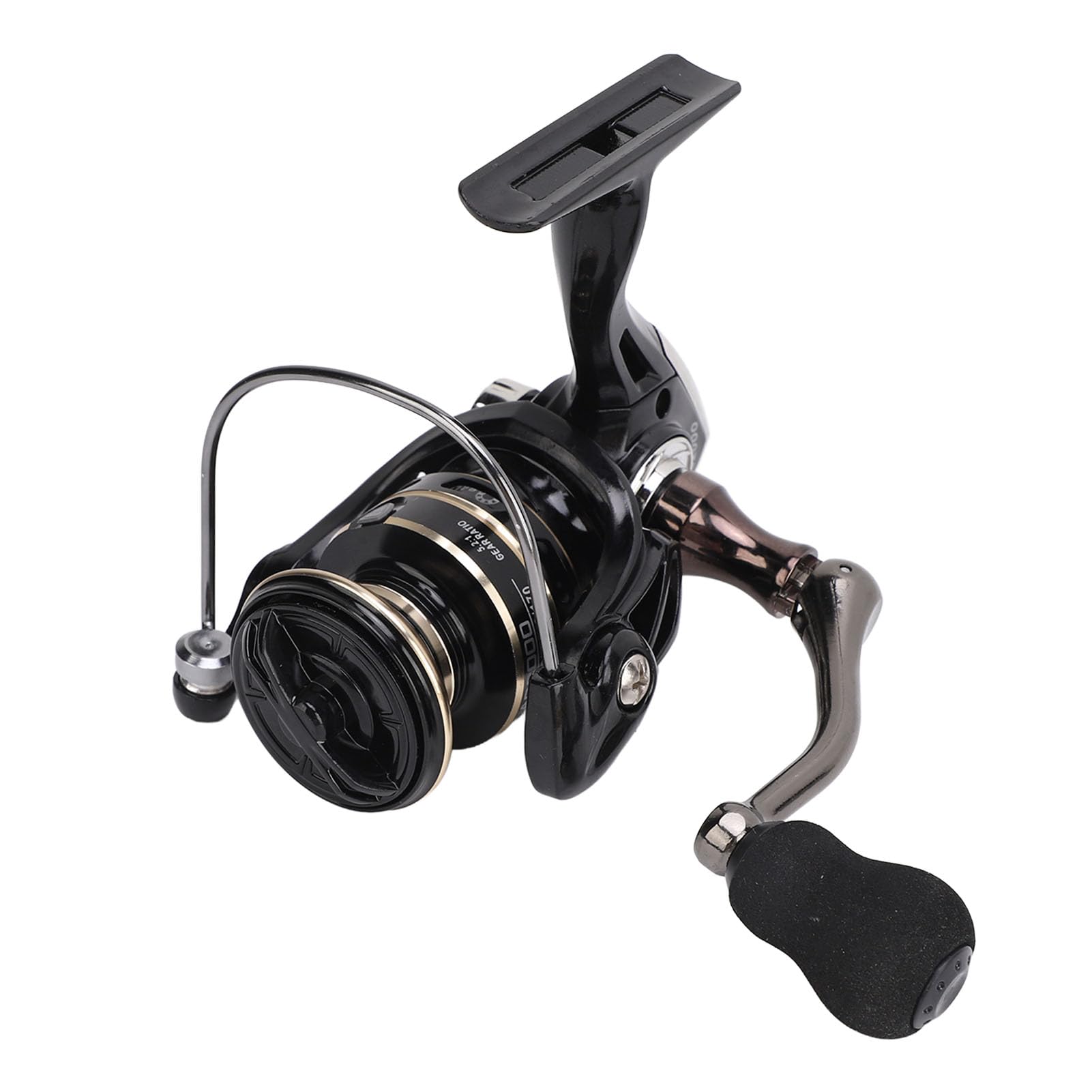 Yechiry Spinning Fishing Reel, Lightweight Aluminum Alloy Metal Reel, Smooth Bearings Fishing Real with Smooth Bearings, Ideal for Saltwater, Freshwater, Rivers & Lakes (AC3000) โ image 1
