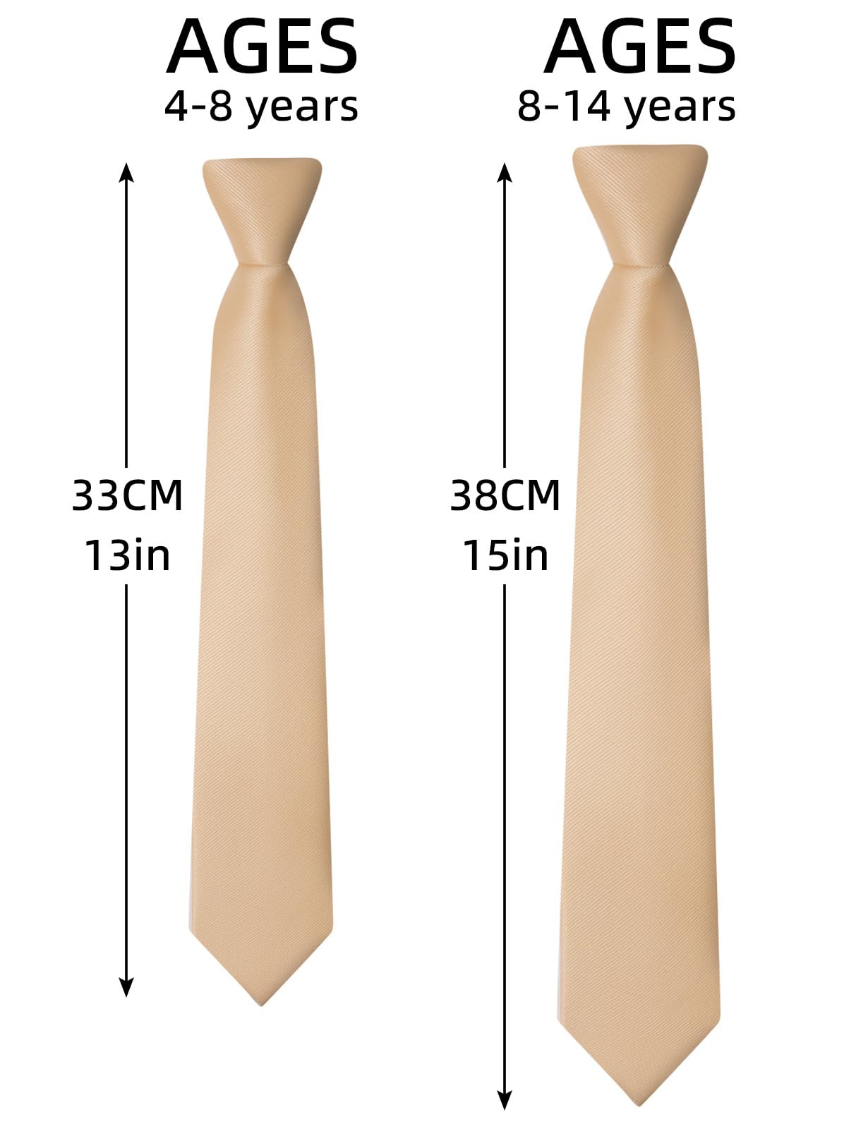 mintgreen Corbata para niños Ajustable para el Cuello, Graduación de Boda Mostrar, 5-15 años