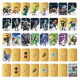 wii u zelda vs switch Mini carte, 3,2 x 2,2 cm, facile da trasportare.
