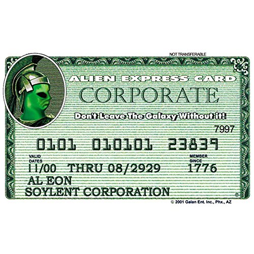 Signs 4 Fun Parody Driver’s License | Alien Express ID | Fake ID Novelty Card | Collectible Trading Card Driver’s License | Novelty Gift for Holidays | Made in The USA
