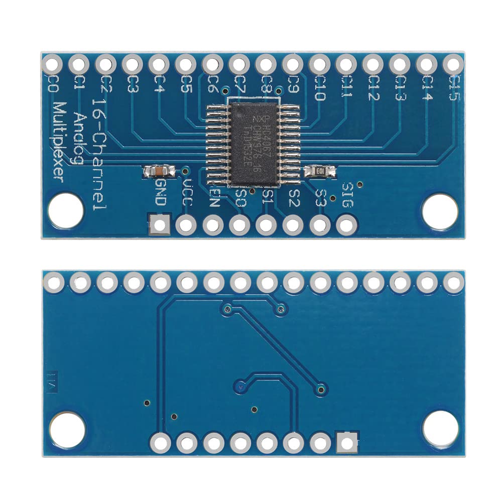 DHRUVPRO HW-178 CD74HC4067 16-Channel Analog Digital Multiplexer