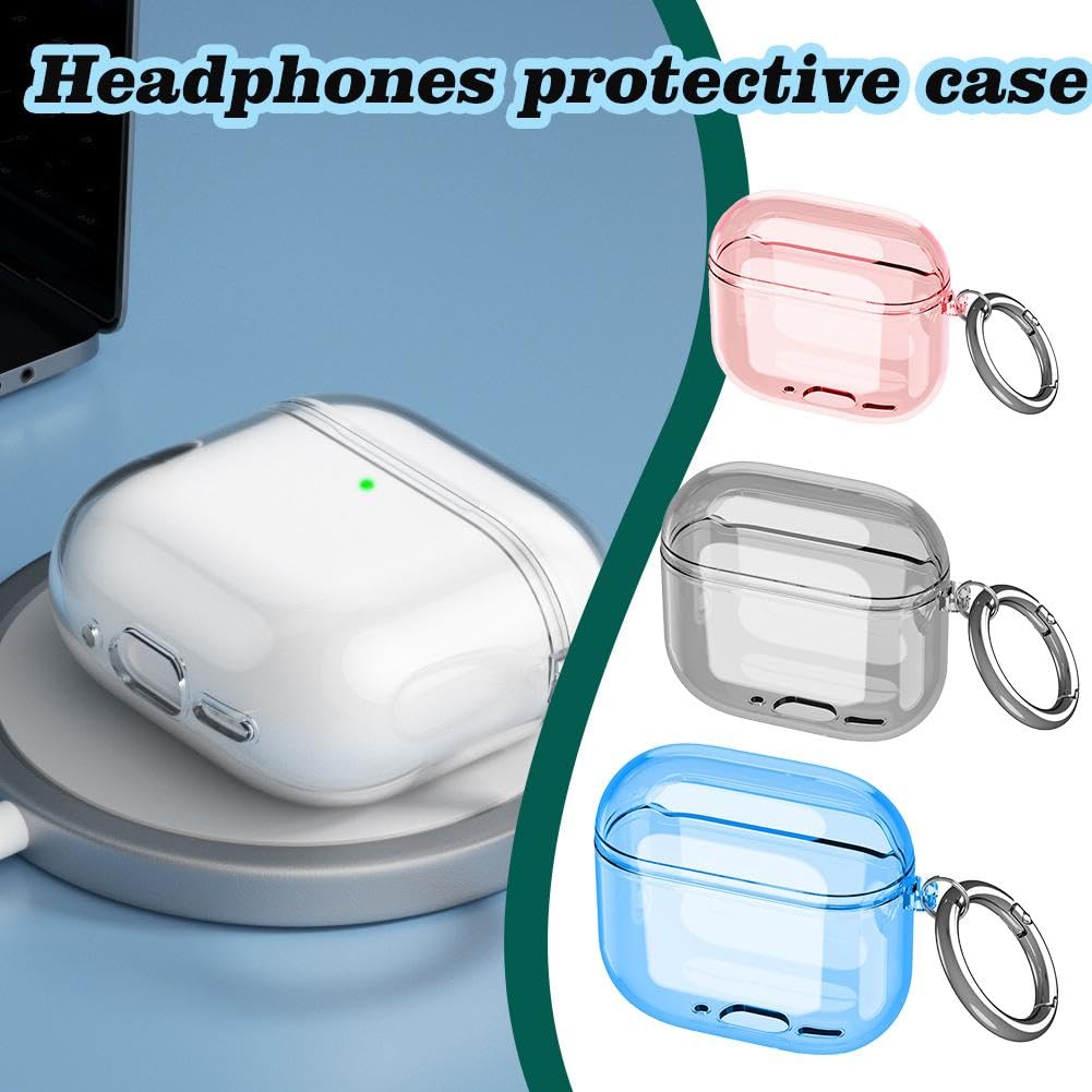 Funda Transparente TPU Para AirPods 4 | Protectora Antigolpes, Antiarrañazos Y Antiamarilleo