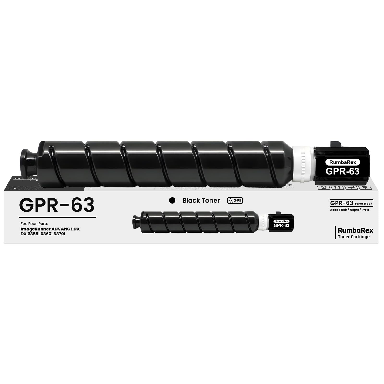 Amazon.com: GPR-63 GPR63 Toner Cartridge Black 4766C003AA