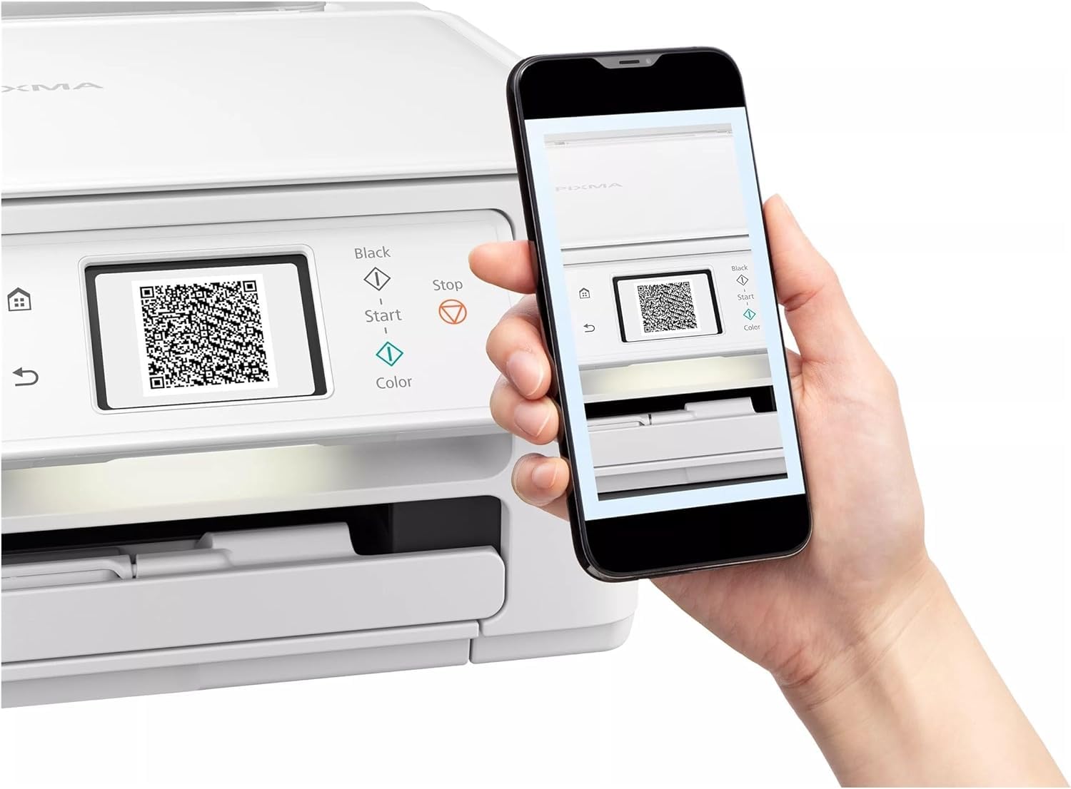 Canon PIXMA TS7650i Multifunktionsdrucker 3in1 Tintenstrahl A4 Touch LCD WLAN Duplexdruck Weiß