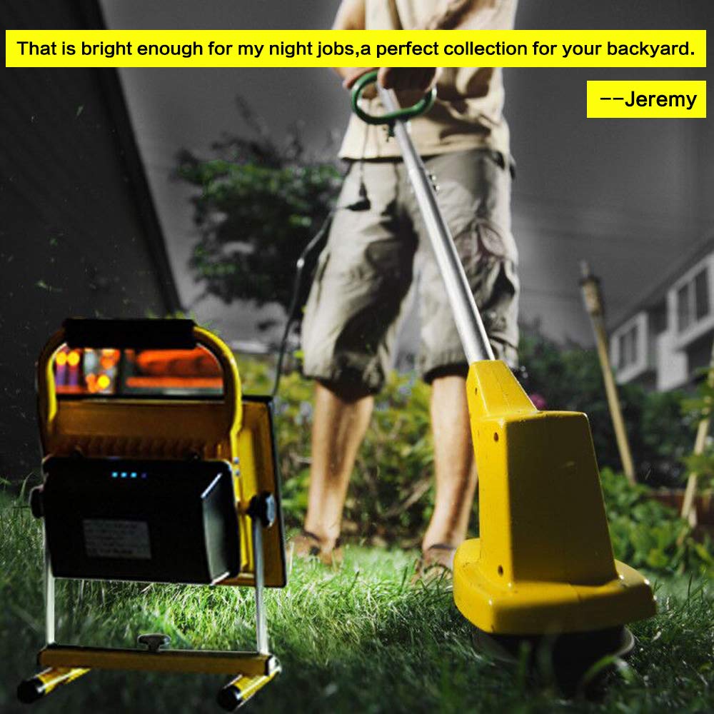 Vaunt 30W Rechargeable LED Folding Work Light With Tripod, 3000 Lumens