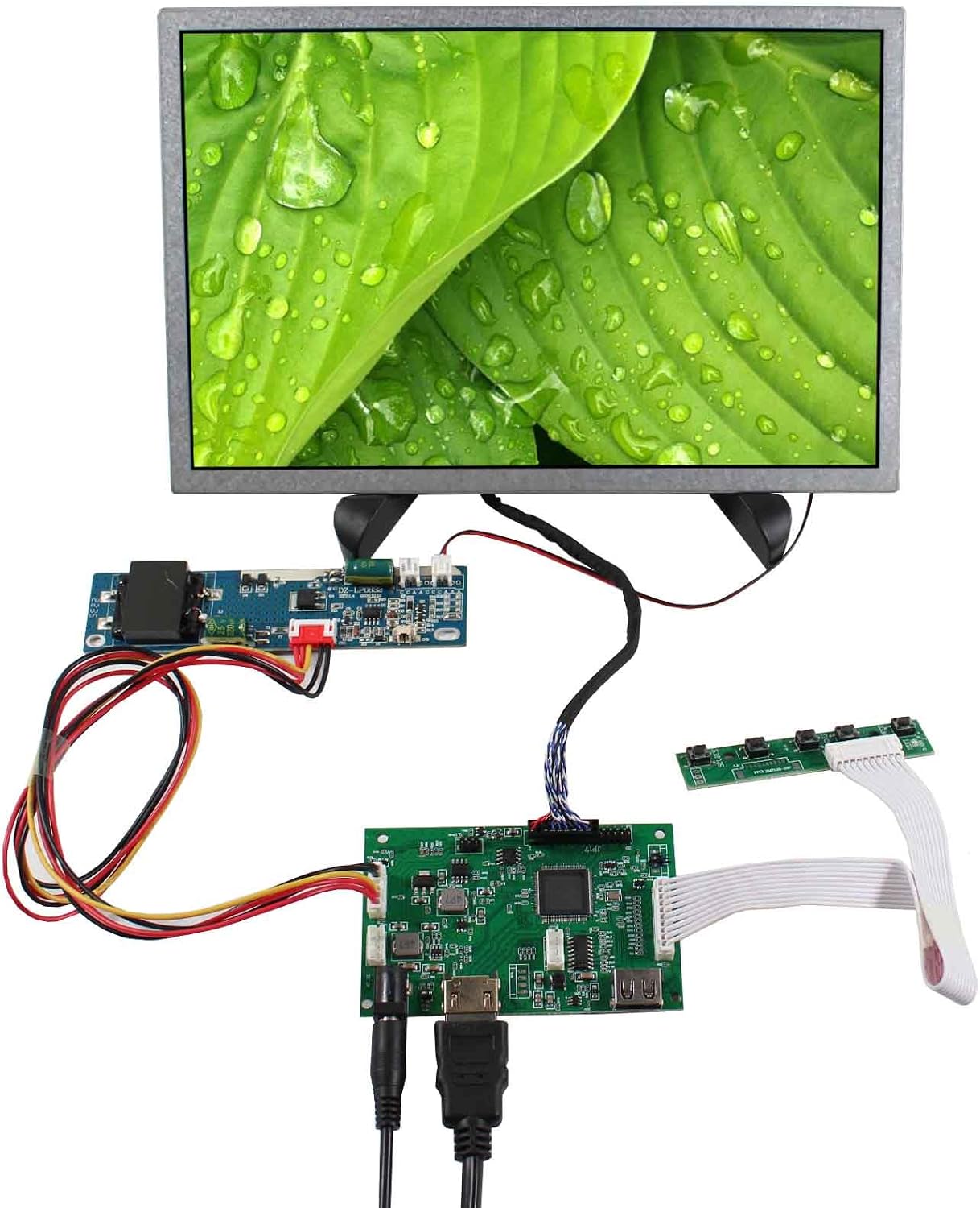 VSDISPLAY 10.1Inch LCD Screen 1280x800 EV101WXM 1000Nits Sunlight Readable Automatic Brightness Adjustment with USB Driver Board