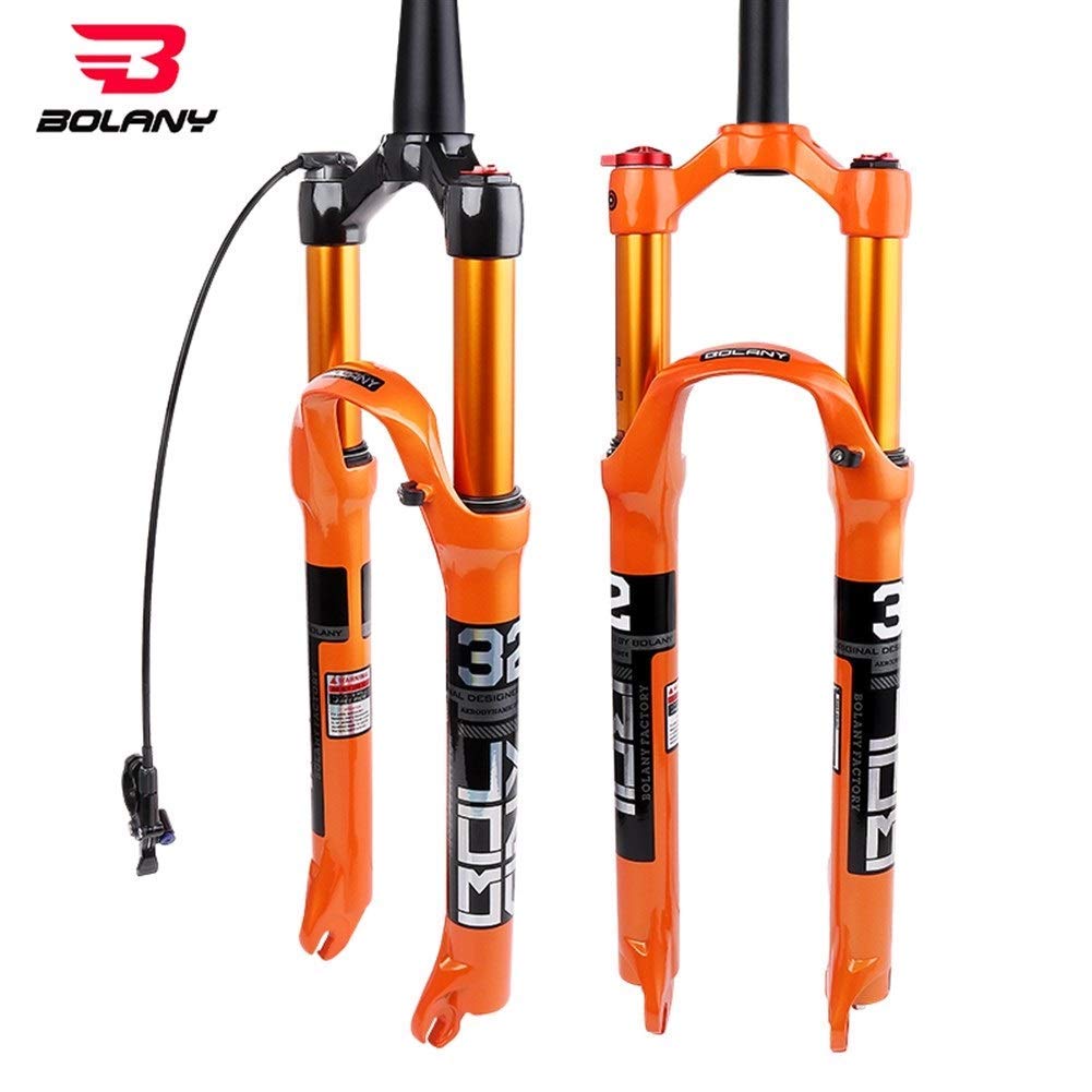 Forcella della Bici MTB Forcella della Bicicletta 26 27.5 29er Pollici in Lega di magnesio Sospensioni pneumatiche 32 HL RL 100mm Forcella della Bici per Accessori per Biciclette