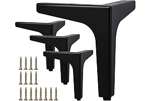 6 Inch Modern Diamond Triangle Furniture Legs