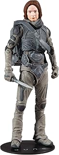 McFarlane Toys Dune Lady Jessica 7-inch Action Figure with Build-A Glossu ‘Beast’ Rabban Figure Parts, Multicolor