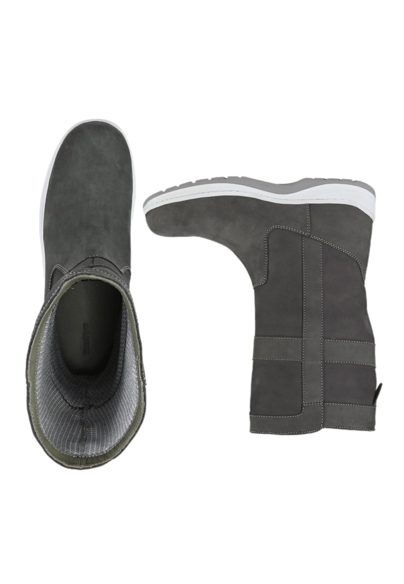 Storm Seestiefel – wasserdichter Echtleder-Stiefel mit atmungsaktivem Textilfutter, umlaufender gummierter Rutschsohle, robust & Offshore-geeignet