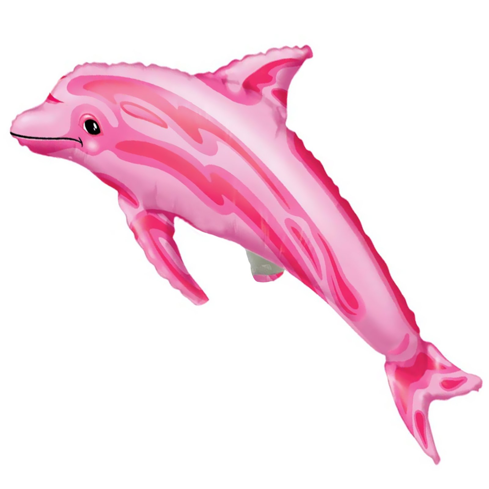 Amazon | Pink Dolphin Shaped Jumbo Foil Balloon ピンクイルカの形の