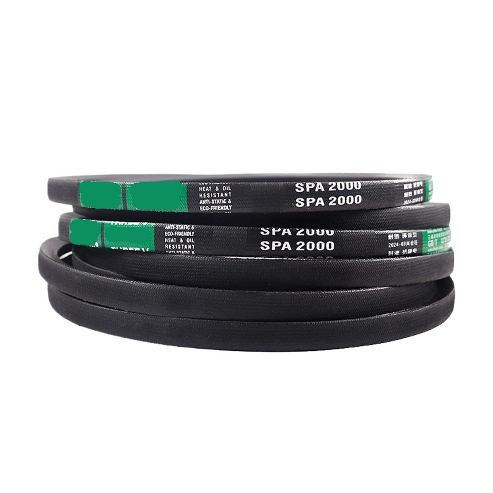 Courroie triangulaire SPA2700 de transmission étroite pour machines