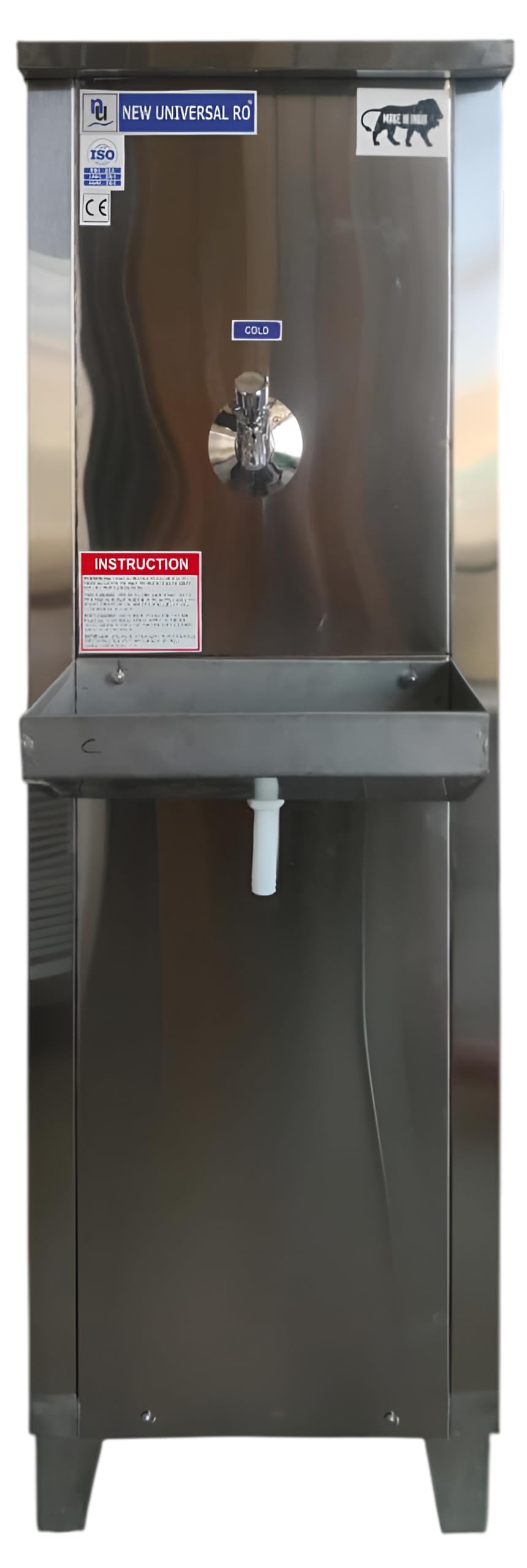 20L Drinking Water Cooler – 1 Cold Water Tap, (NU2020WC) Efficient Cooling & Storage, Compact Design, Ideal for Home, Office, Shops | Stainless Steel Body, Low Power Consumption, Durable Build.