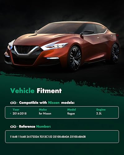 Miniatura 186 de SCITOO Reemplazo del alternador para Toyota para FJ Cruiser 2007-2010, para Toyota para Tacoma 2005-2015, para Toyota para Tundra 2006-2010 4.0L