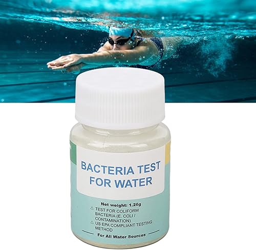 Miniatura 7 de Kit de prueba de agua potable para detección de bacterias E. coli y coliformes para pozo de bañera de hidromasaje o agua potable