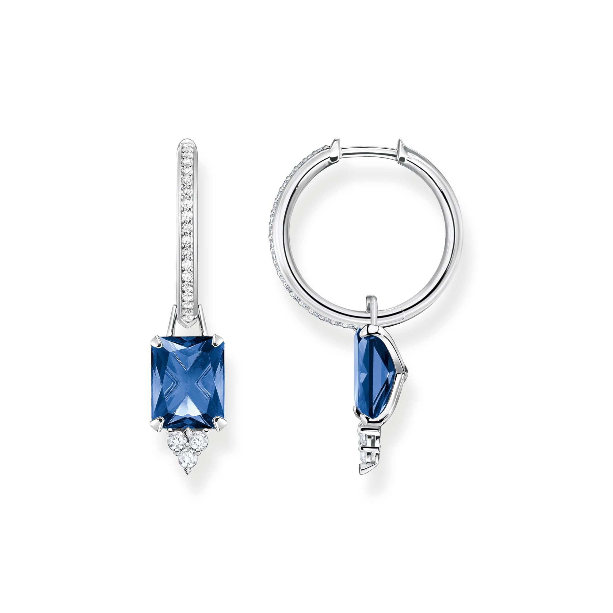 Thomas Sabo Orecchini a cerchio da donna in argento
