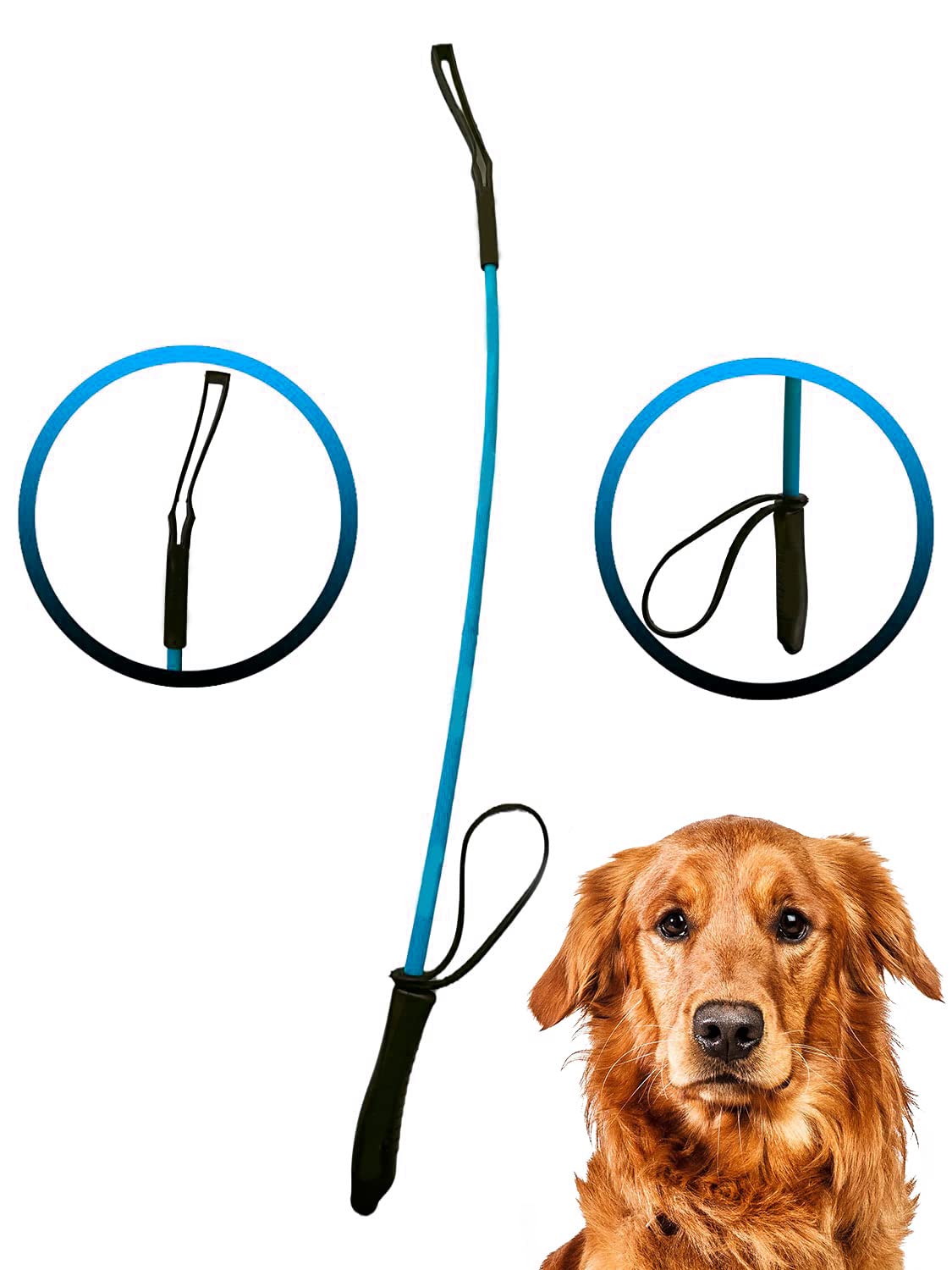 Pawwfect® Training Stick I Hunter Stick for Dogs I Behaviour Training Stick for Dogs I Horse Riding Stick I Premium Nylon Braided I with Hand Grip Handle I Dog Training Accessories (B0BGP4V6B7) Amazon Price History, Amazon Price Tracker