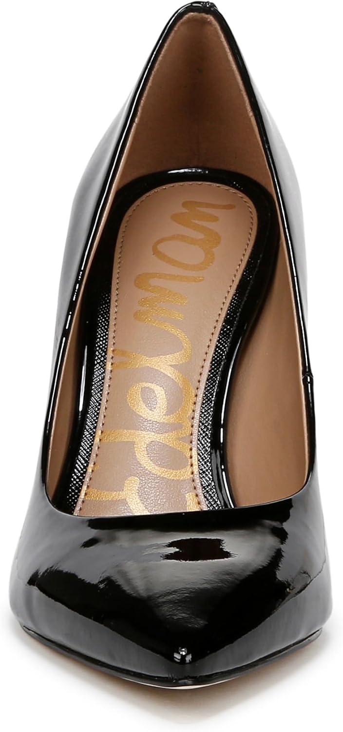 Sam Edelman Women's Hazel Pump, Black Patent Leather, 6.5 - Image 2