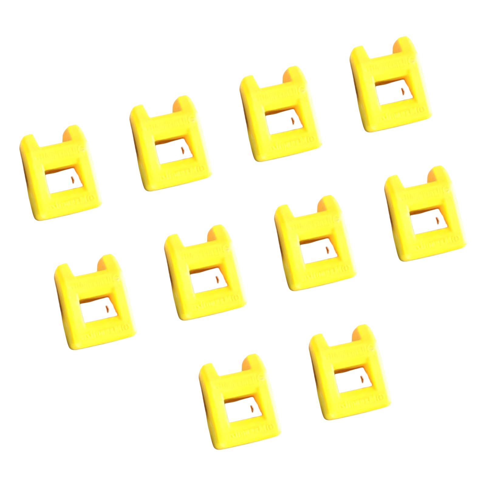 Tsophreniq Yellow 10Pieces 2 In 1 Screwdriver Magnetizer And Demagnetizer For Screwdrivers Tip Bit And Small Tool Precisions Construction Compact Magnetizing Tool