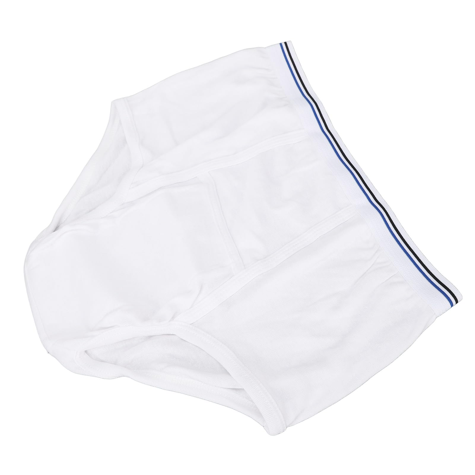 Jiawu Slip per Incontinenza Uomo, Assorbente Anteriore in Cotone, Intimo Lavabile per la Notte, per Protezione Dalle Perdite della Vescica, Slip Riutilizzabili e Traspiranti per Uomo