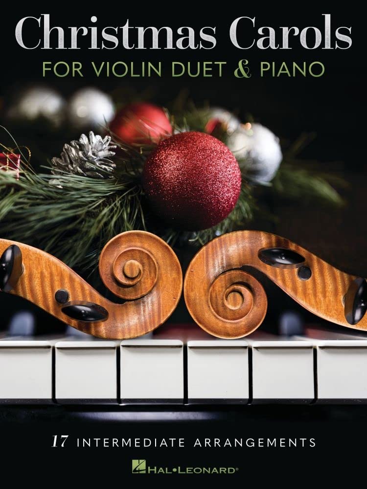 Christmas Carols for Violin Duet & Piano partition noël