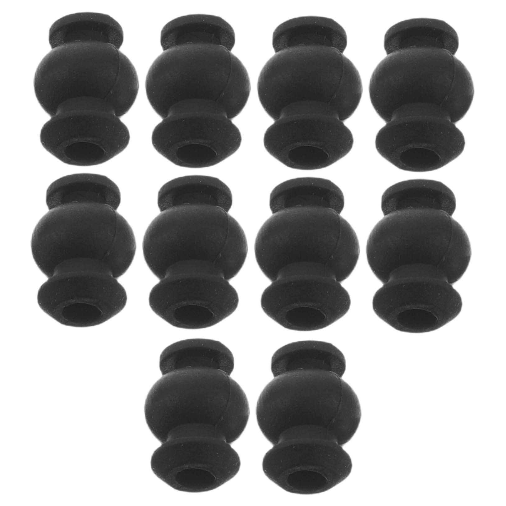 BESPORTBLE Stabilized Flight 10pcs Absorption Damping Rubber Balls Shock Absorbing Car Shock Cushion