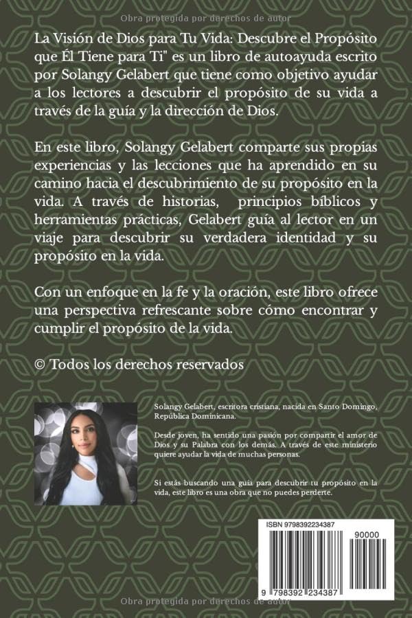 Miniatura 2 de La Visión de Dios para Tu Vida Descubre el Propósito que Él Tiene para Ti (Spanish Edition)
